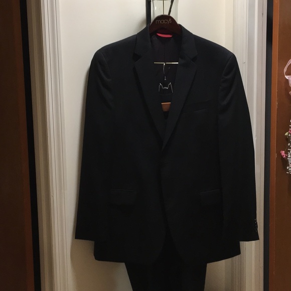 Alfani Red Black suit worn once.